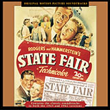 Download or print Rodgers & Hammerstein Our State Fair Sheet Music Printable PDF 2-page score for Broadway / arranged Piano, Vocal & Guitar (Right-Hand Melody) SKU: 20558