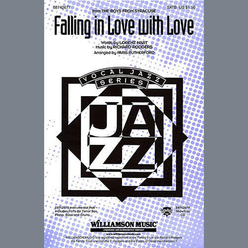Rodgers & Hart Falling In Love With Love (from The Boys From Syracuse) (arr. Paris Rutherford) profile picture