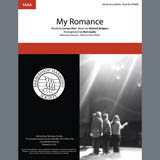 Download or print Rodgers & Hart My Romance (arr. Burt Szabo) Sheet Music Printable PDF 4-page score for Barbershop / arranged TTBB Choir SKU: 407090