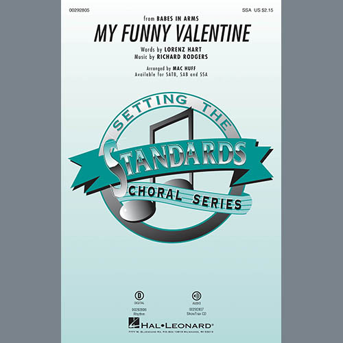 Rodgers & Hart My Funny Valentine (arr. Mac Huff) profile picture