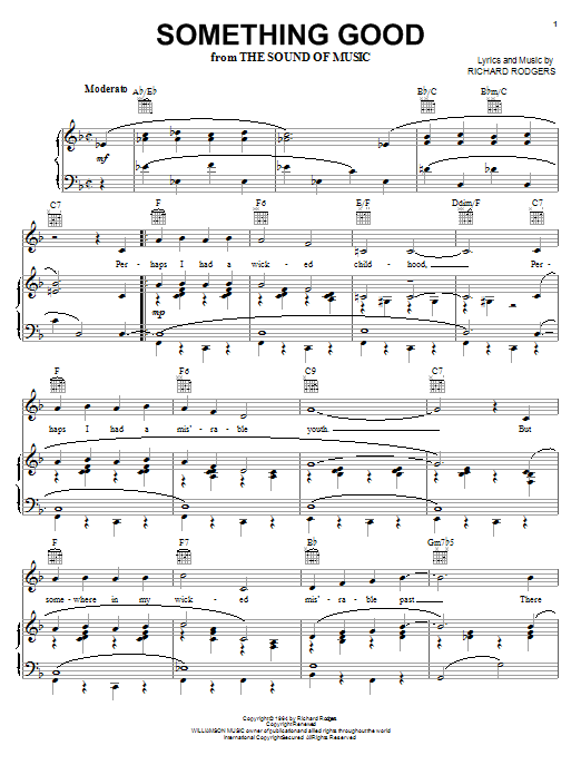 Learn to play Rodgers & Hammerstein Something Good sheet music for Ukulele in minutes. Rodgers & Hammerstein Something Good sheet music preview music notes and score for Ukulele including 3 page(s)