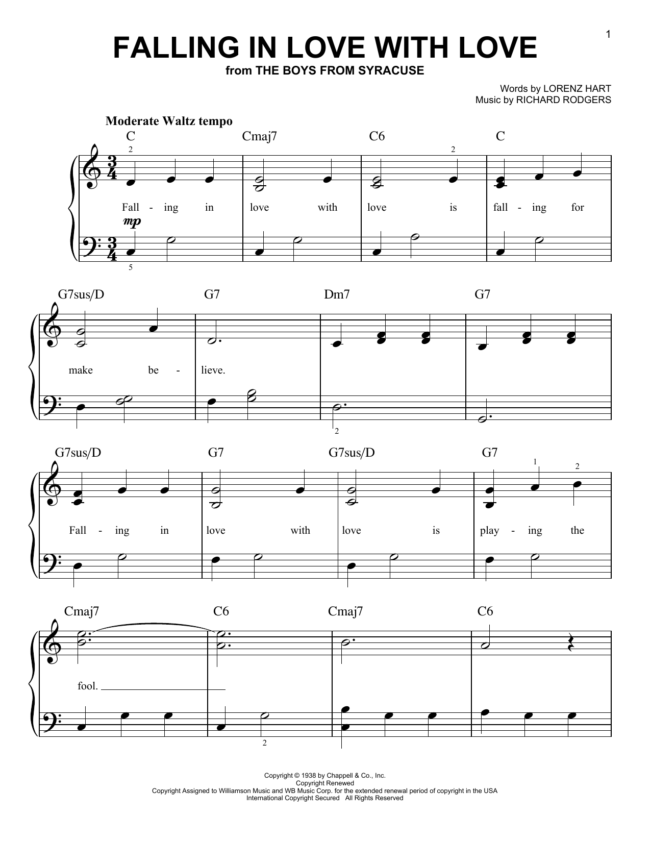 Learn to play Rodgers & Hart Falling In Love With Love sheet music for Guitar Tab in minutes. Rodgers & Hart Falling In Love With Love sheet music preview music notes and score for Guitar Tab including 3 page(s)