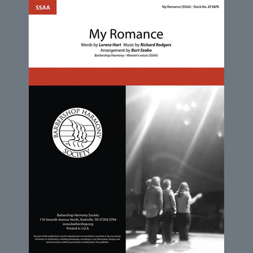 Rodgers & Hart My Romance (arr. Burt Szabo) pictures Rodgers & Hart My Romance (arr. Burt Szabo) profile picture