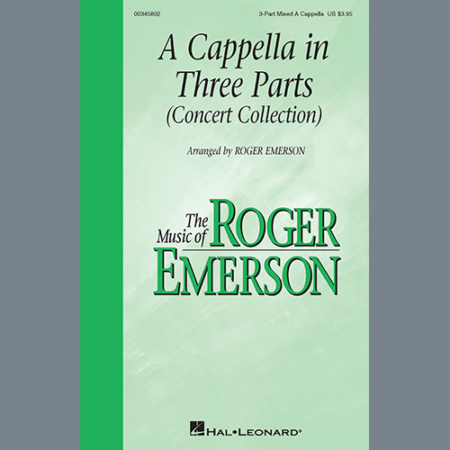 Roger Emerson A Cappella in Three Parts (Concert Collection) profile picture