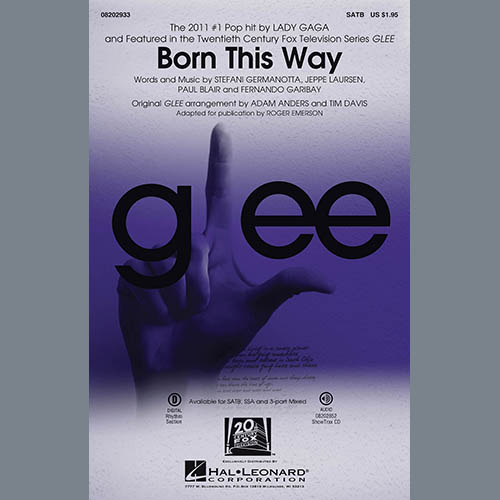 Glee Cast Born This Way (arr. Roger Emerson) profile picture