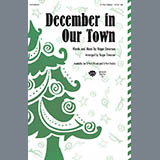Download or print Roger Emerson December In Our Town Sheet Music Printable PDF 7-page score for Christmas / arranged 3-Part Treble SKU: 151344