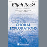 Download or print Roger Emerson Elijah Rock Sheet Music Printable PDF 7-page score for Religious / arranged SATB SKU: 186572
