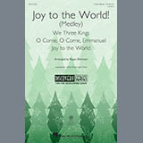 Download or print Roger Emerson Joy To The World! (Medley) Sheet Music Printable PDF 14-page score for Sacred / arranged 3-Part Mixed SKU: 177389