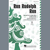 Download or print Roger Emerson Run Rudolph Run Sheet Music Printable PDF 9-page score for Christmas / arranged SATB Choir SKU: 284114