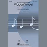 Download or print Roger Emerson Wagon Wheel Sheet Music Printable PDF 4-page score for Country / arranged SATB Choir SKU: 150466
