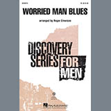 Download or print Traditional Folksong Worried Man Blues (arr. Roger Emerson) Sheet Music Printable PDF 7-page score for Concert / arranged TB SKU: 93750