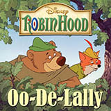 Download or print Roger Miller Oo-De-Lally (from Robin Hood) Sheet Music Printable PDF 2-page score for Children / arranged Piano, Vocal & Guitar Chords (Right-Hand Melody) SKU: 1728521