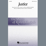 Download or print Rollo Dilworth Justice Sheet Music Printable PDF 15-page score for Festival / arranged SATB SKU: 98815