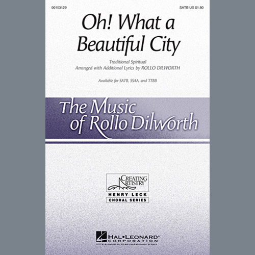 Traditional Spiritual Oh, What A Beautiful City (arr. Rollo Dilworth) profile picture