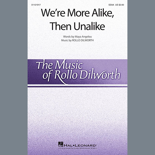Rollo Dilworth We're More Alike, Than Unalike profile picture