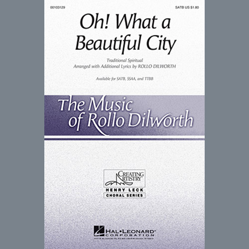 Traditional Spiritual Oh, What A Beautiful City (arr. Rollo Dilworth) pictures Traditional Spiritual Oh, What A Beautiful City (arr. Rollo Dilworth) profile picture