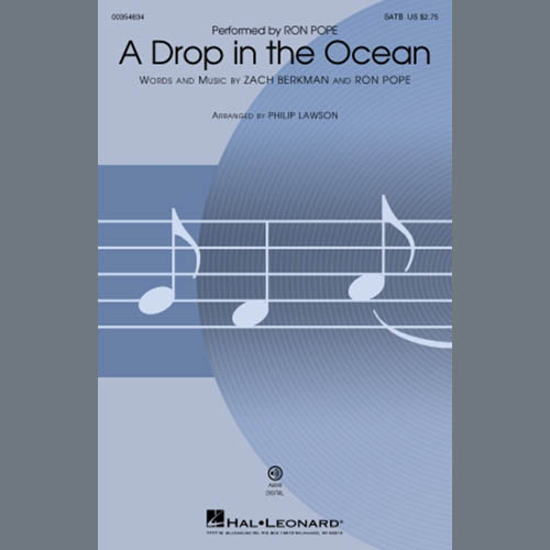 Ron Pope A Drop In The Ocean (arr. Phillip Lawson) profile picture