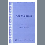 Download or print Ronna Honigman Ani Ma-amin (I Believe) Sheet Music Printable PDF 7-page score for Jewish / arranged Choir SKU: 1286927