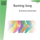 Download or print Rosemary Barrett Byers Running Song Sheet Music Printable PDF 4-page score for Children / arranged Easy Piano SKU: 51194
