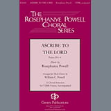 Download or print Rosephanye Powell Ascribe To The Lord (arr. William C. Powell) Sheet Music Printable PDF 9-page score for Concert / arranged TTBB Choir SKU: 431093