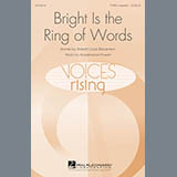 Download or print Rosephanye Powell Bright Is The Ring Of Words Sheet Music Printable PDF 15-page score for Festival / arranged TTBB SKU: 179242