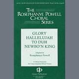 Download or print Rosephanye Powell Glory Hallelujah To Duh Newbo'n King! Sheet Music Printable PDF 10-page score for Sacred / arranged SATB Choir SKU: 1452976
