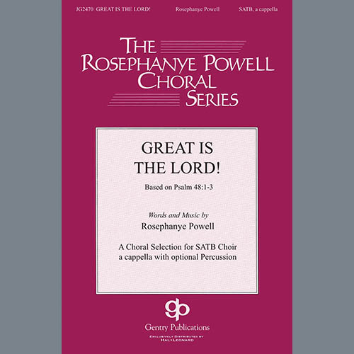 Rosephanye Powell Great Is The Lord profile picture