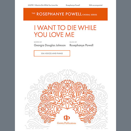 Rosephanye Powell I Want to Die While You Love Me profile picture