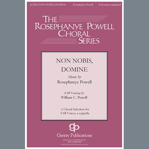 Rosephanye Powell Non Nobis, Domine (arr. William C. Powell) profile picture