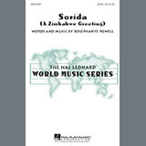 Download or print Rosephanye Powell Sorida (A Zimbabwe Greeting) Sheet Music Printable PDF 15-page score for Concert / arranged SATB Choir SKU: 1411803