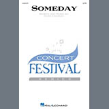 Download or print Ross Fishman Someday Sheet Music Printable PDF 11-page score for Multicultural / arranged SATB Choir SKU: 1746408
