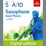 Download or print Rossini Aria (from Il barbiere di Siviglia) (Grade 5 List A10 from the ABRSM Saxophone syllabus from 2022) Sheet Music Printable PDF 1-page score for Classical / arranged Alto Sax Solo SKU: 494061