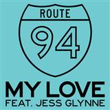 Download or print Route 94 My Love (feat. Jess Glynne) Sheet Music Printable PDF 5-page score for Dance / arranged Piano, Vocal & Guitar (Right-Hand Melody) SKU: 118136