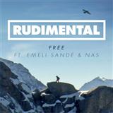 Download or print Rudimental Free (feat. Emeli Sandé) Sheet Music Printable PDF 6-page score for Pop / arranged Piano, Vocal & Guitar (Right-Hand Melody) SKU: 117409