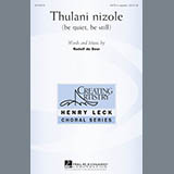 Download or print Rudolf de Beer Thulani Nizole Sheet Music Printable PDF 10-page score for Festival / arranged SATB SKU: 162513