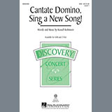 Download or print Russell Robinson Cantate Domino, Sing A New Song! Sheet Music Printable PDF 8-page score for Festival / arranged 2-Part Choir SKU: 82166