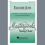 Download or print Lodovico Grossi da Viadana Exultate Justi (arr. Russell Robinson) Sheet Music Printable PDF 7-page score for Concert / arranged 3-Part Mixed SKU: 97786