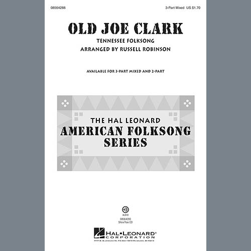 Traditional Folksong Old Joe Clark (arr. Russell Robinson) profile picture