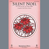 Download or print Ruth Elaine Schram Silent Noel Sheet Music Printable PDF 7-page score for Sacred / arranged SATB SKU: 177570