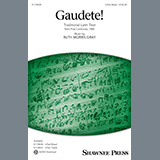 Download or print Ruth Morris Gray Gaudete! Sheet Music Printable PDF 10-page score for Concert / arranged 3-Part Treble Choir SKU: 1257854