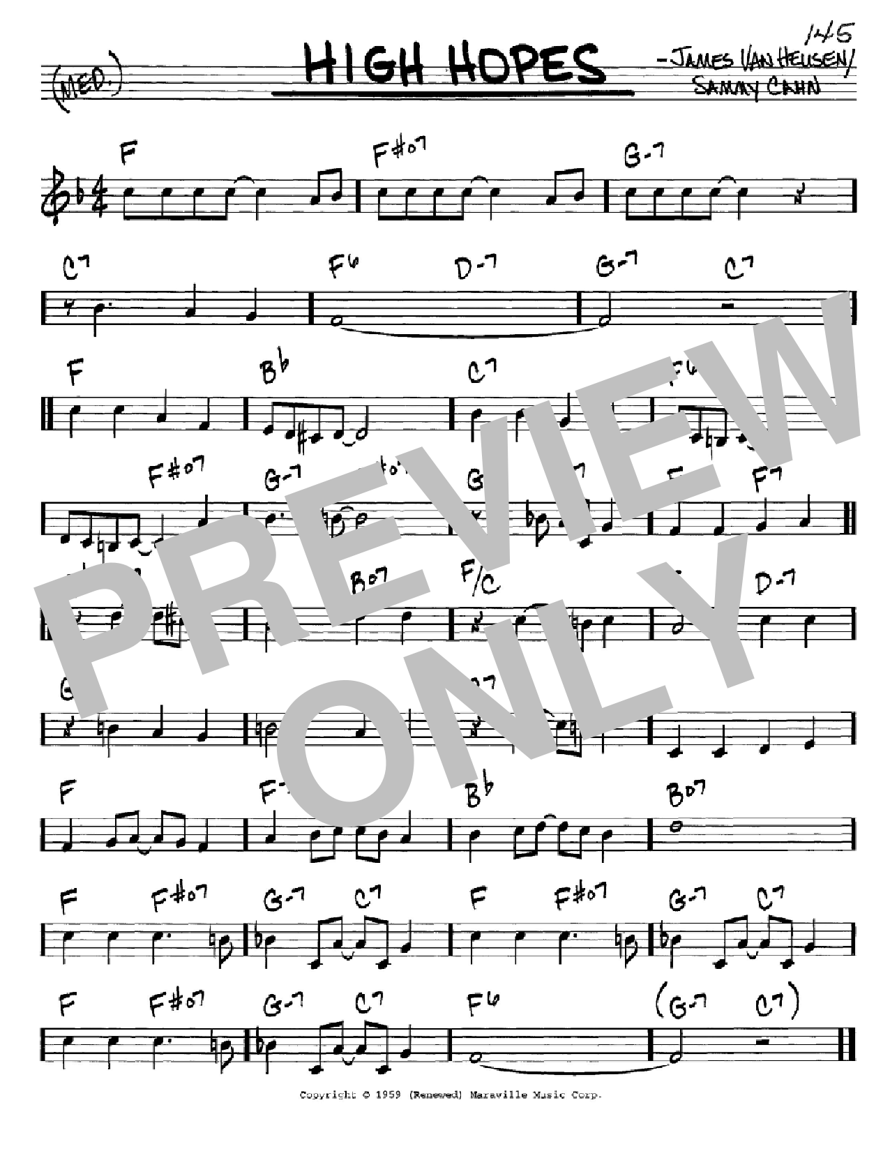 Learn to play Sammy Cahn High Hopes sheet music for Ukulele in minutes. Sammy Cahn High Hopes sheet music preview music notes and score for Ukulele including 3 page(s)
