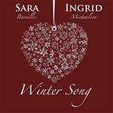 Download or print Sara Bareilles Winter Song Sheet Music Printable PDF 6-page score for Pop / arranged Piano (Big Notes) SKU: 153301