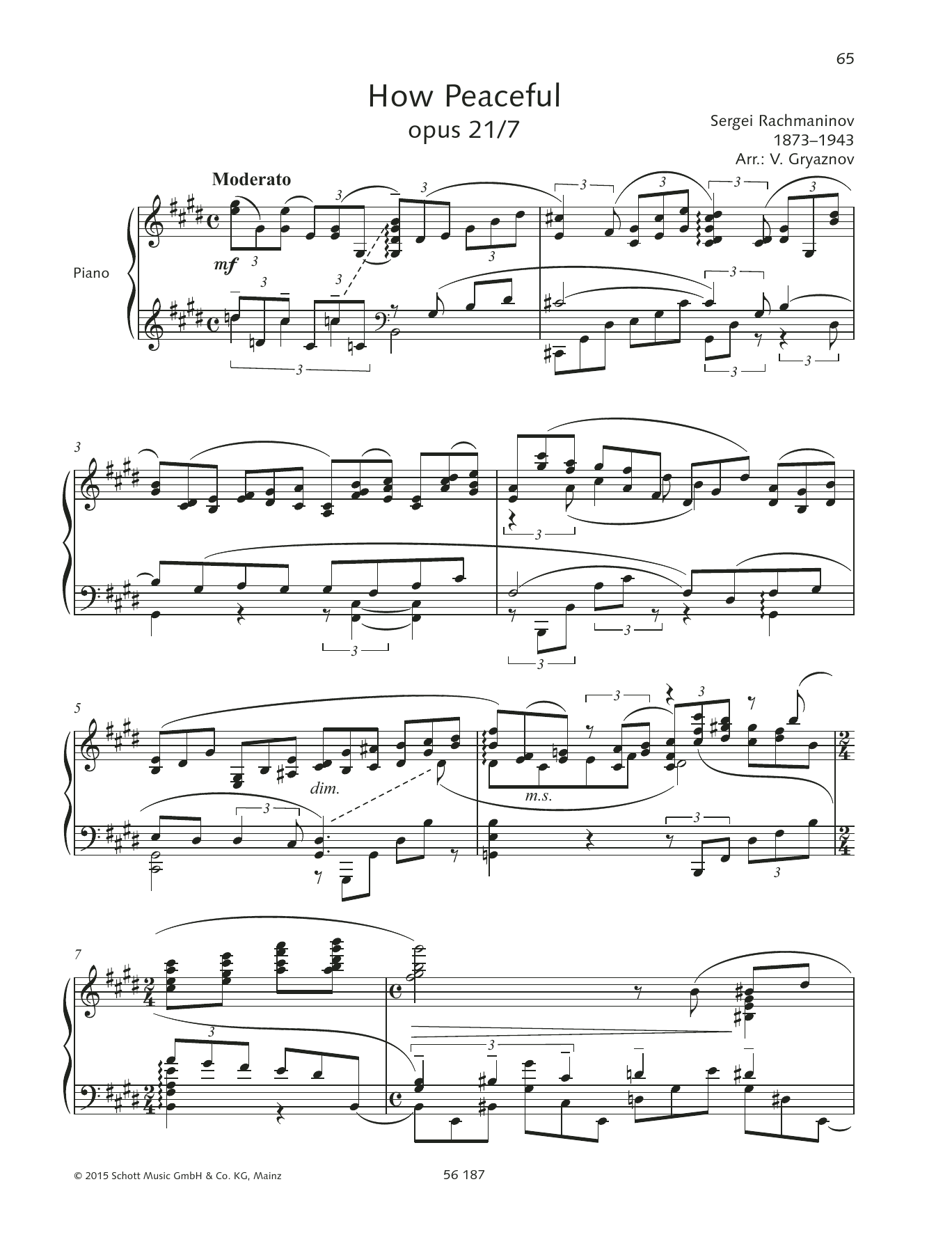 Learn to play Sergei Rachmaninoff Hier ist es schön sheet music for Piano Solo in minutes. Sergei Rachmaninoff Hier ist es schön sheet music preview music notes and score for Piano Solo including 3 page(s)