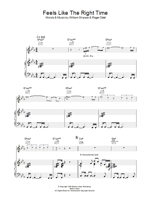 Learn to play Shakatak Feels Like The Right Time sheet music for Piano, Vocal & Guitar in minutes. Shakatak Feels Like The Right Time sheet music preview music notes and score for Piano, Vocal & Guitar including 5 page(s)