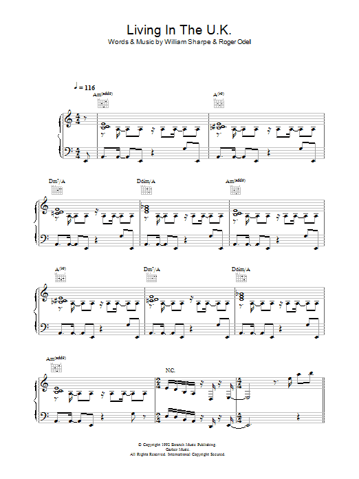 Learn to play Shakatak Living In The UK sheet music for Piano, Vocal & Guitar in minutes. Shakatak Living In The UK sheet music preview music notes and score for Piano, Vocal & Guitar including 6 page(s)