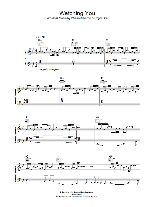 Learn to play Shakatak Watching You sheet music for Piano, Vocal & Guitar in minutes. Shakatak Watching You sheet music preview music notes and score for Piano, Vocal & Guitar including 6 page(s)