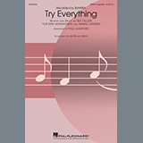 Download or print Shakira Try Everything (arr. Paul Langford) Sheet Music Printable PDF 18-page score for Pop / arranged SSAA Choir SKU: 488938