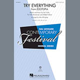 Download or print Alan Billingsley Try Everything Sheet Music Printable PDF 11-page score for Film and TV / arranged SATB SKU: 170721