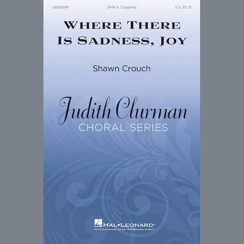 Shawn Crouch Where There Is Sadness, Joy profile picture