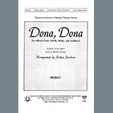 Download or print Sholom Secunda Dona, Dona (arr. Joshua Jacobson) Sheet Music Printable PDF 11-page score for Jewish / arranged SATB Choir SKU: 1191118